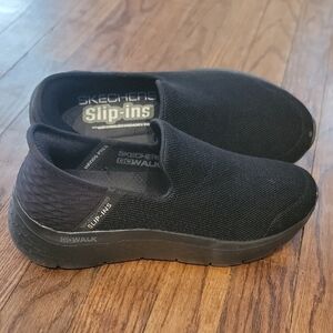 Skechers Men's Black Slip-ins Loafers